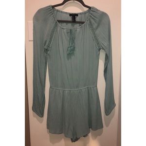 Forever 21 Long-Sleeve Romper